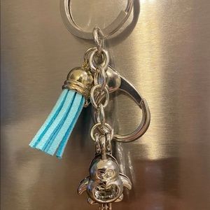 Penguin pendant keychain